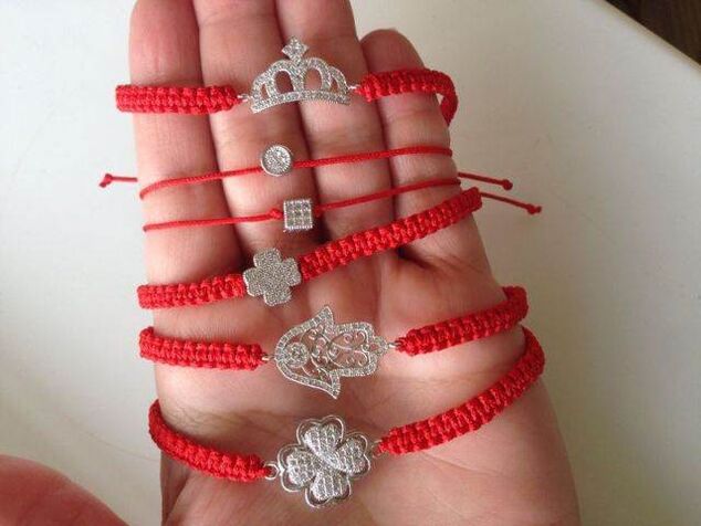 homemade bracelets as a good luck amulet