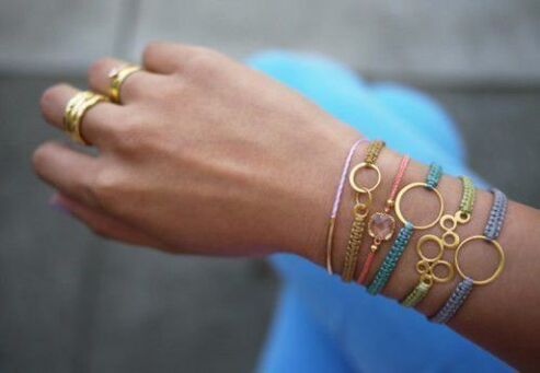 arm bracelets as good luck talismans