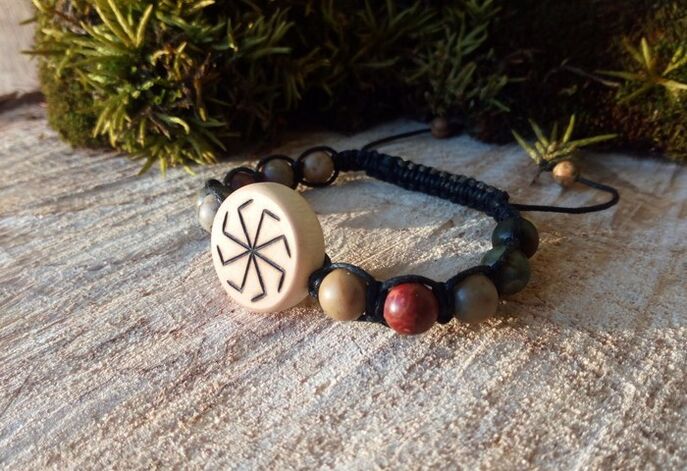 rune bracelet as a good luck amulet