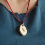 Wooden medallion