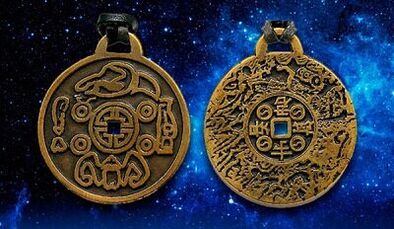 Imperial amulet for good luck and prosperity